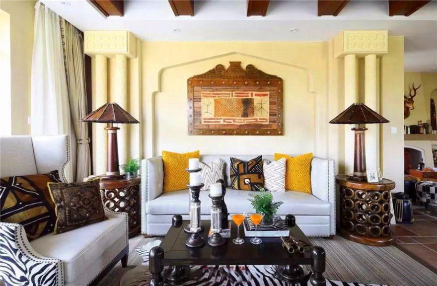 石家莊裝修案例東南亞風格2